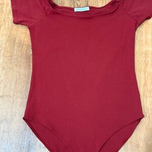 Maroon Bodysuit